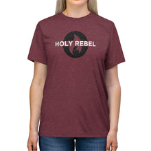 Load image into Gallery viewer, HOLY REBEL Triblend Tee with BACK