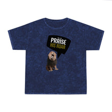 Load image into Gallery viewer, MY PRAISE HIS ROAR Mineral Wash Tee