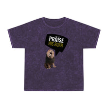 Load image into Gallery viewer, MY PRAISE HIS ROAR Mineral Wash Tee