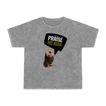 Load image into Gallery viewer, MY PRAISE HIS ROAR Mineral Wash Tee