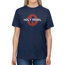 Load image into Gallery viewer, HOLY REBEL Triblend Tee with BACK