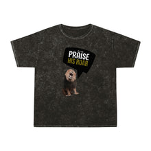 Load image into Gallery viewer, MY PRAISE HIS ROAR Mineral Wash Tee