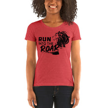 Load image into Gallery viewer, RUN INTO THE ROAR - HOLY REBEL BACK Ladies' Tee