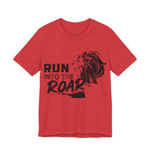 Load image into Gallery viewer, RUN INTO THE ROAR Red Tee
