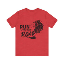 Load image into Gallery viewer, RUN INTO THE ROAR Red Tee
