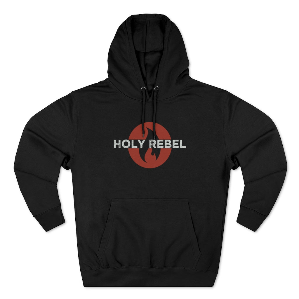 HOLY REBEL Premium Hoodie with BACK