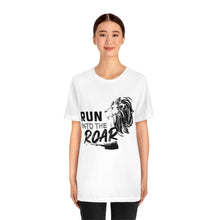 Load image into Gallery viewer, RUN INTO THE ROAR Red Tee
